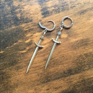 Cross earrings 🙏🙏🖤